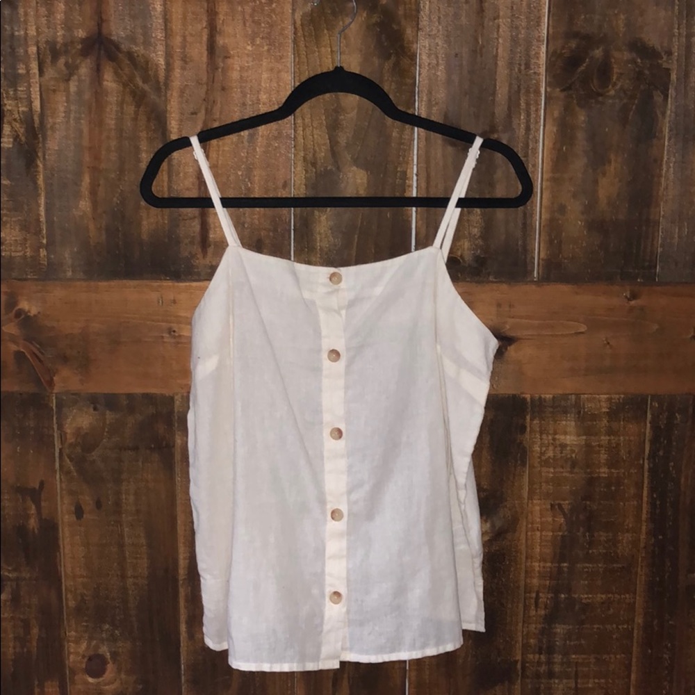 white old navy tank top
